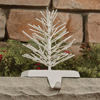 Thumbnail for White Metal Tree Stocking Hanger - Park Designs