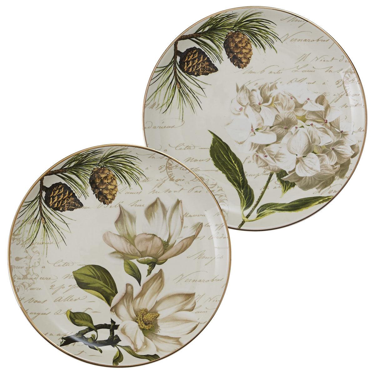 Wintertime Salad Plates - Set of 4 Park Designs