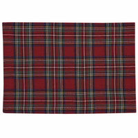 Thumbnail for Regal Tartan Placemats - Set Of 6 Park Designs