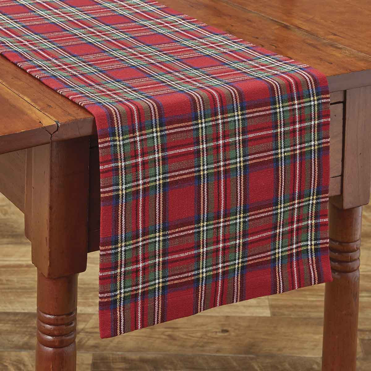 Regal Tartan Table Runner - 54"L Park Designs - The Fox Decor