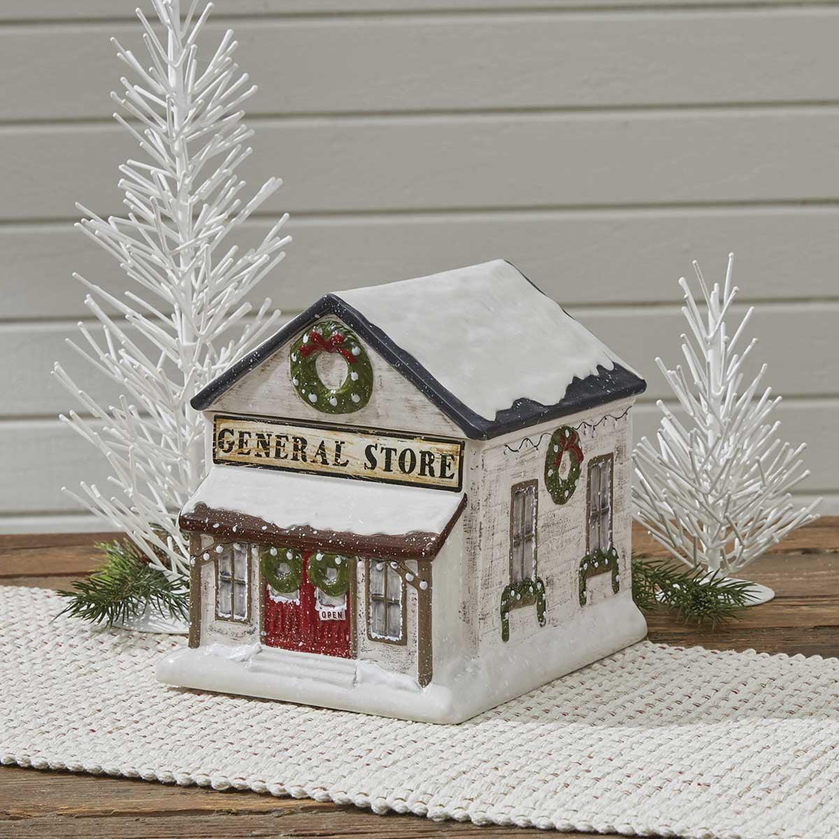 Vintage Hometown Cookie Jar - Park Designs - The Fox Decor