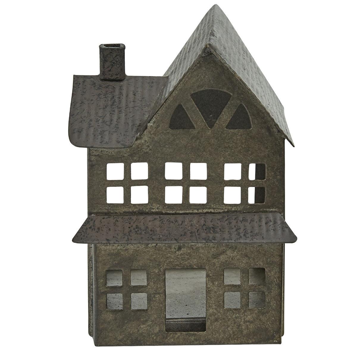 Metal House Tea Light Holder - Park Designs - The Fox Decor