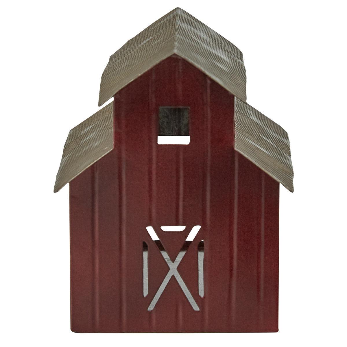 Metal Barn Tea Light Holder - Park Designs - The Fox Decor