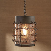 Thumbnail for Barbed Wire Pendant Light - Park Designs - The Fox Decor