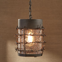 Thumbnail for Barbed Wire Pendant Light - Park Designs