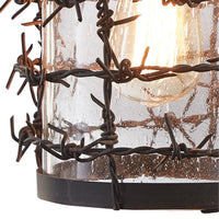 Thumbnail for Barbed Wire Pendant Light - Park Designs - The Fox Decor