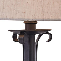 Thumbnail for Iron Scroll Lamp with Shade - The Fox Decor
