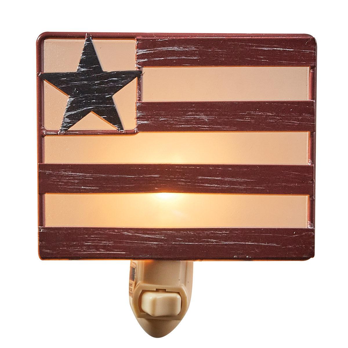 Flag Night Light - Park Designs - The Fox Decor