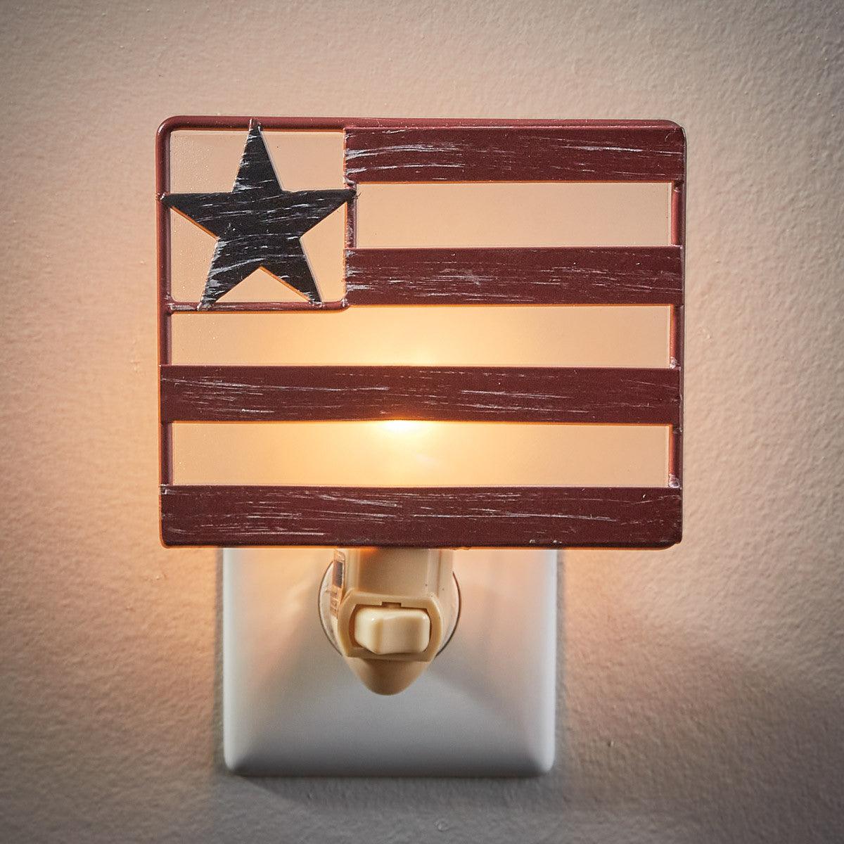 Flag Night Light - Park Designs - The Fox Decor