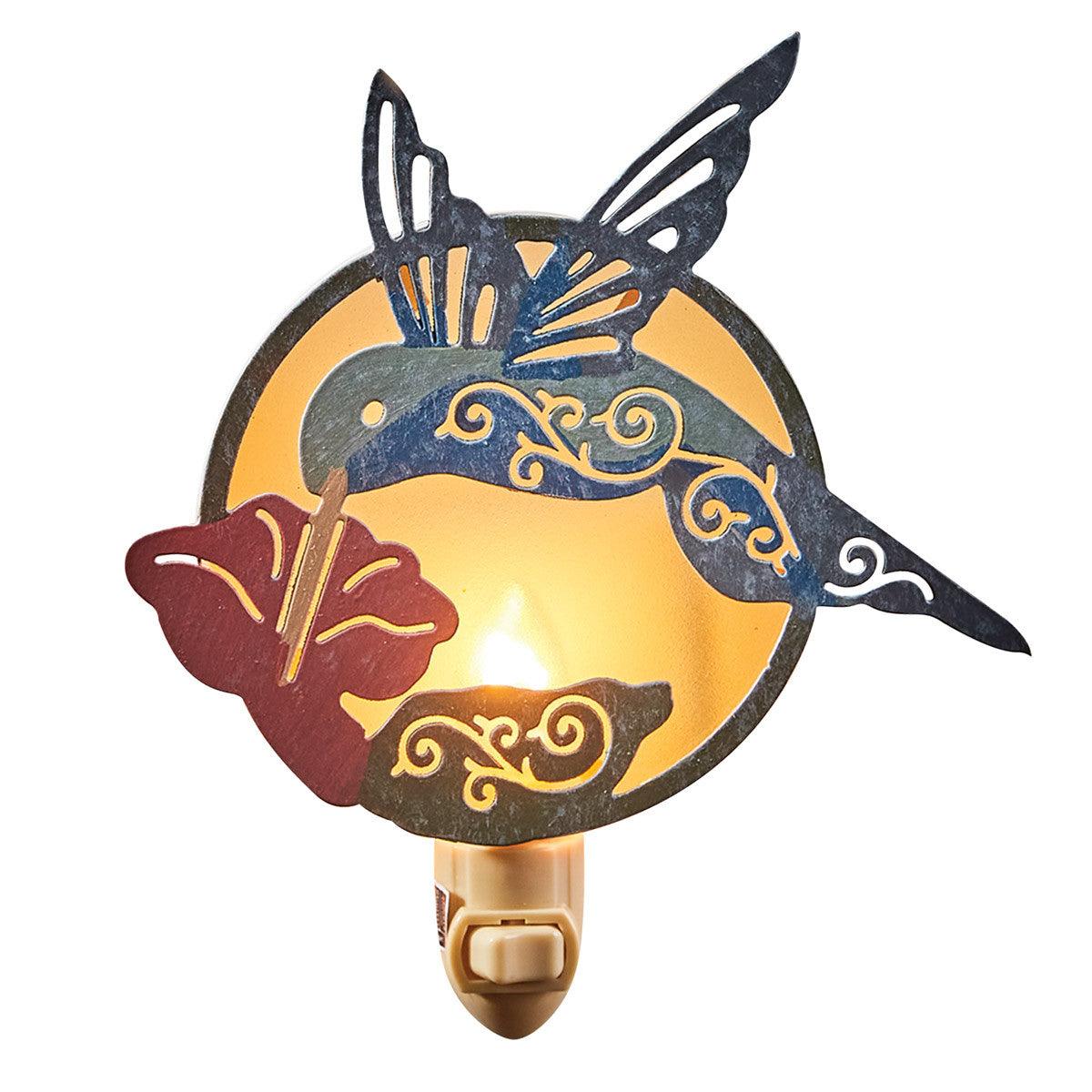 Hummingbird Night Light - Park Designs - The Fox Decor