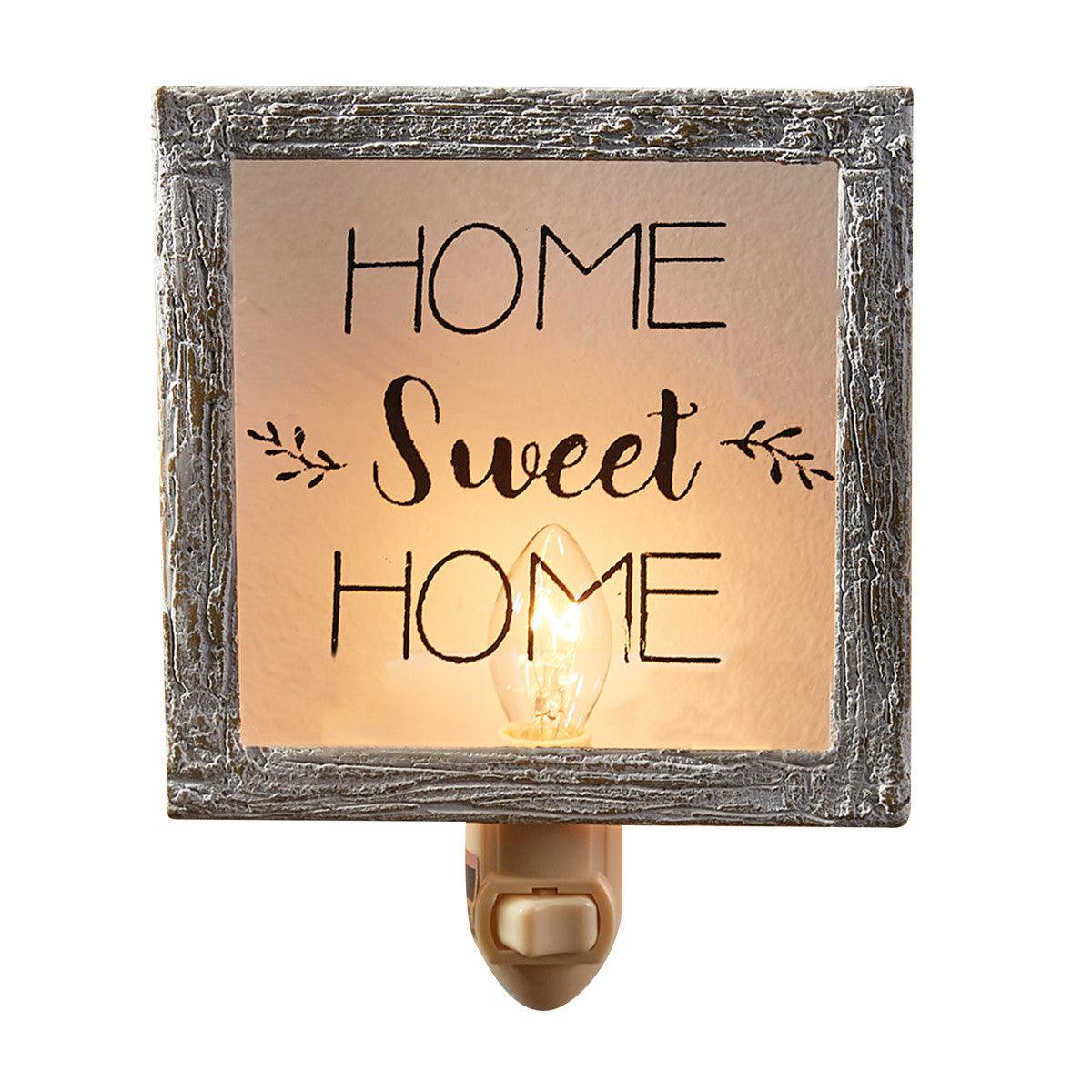 Home Sweet Home Night Light - Park Designs - The Fox Decor