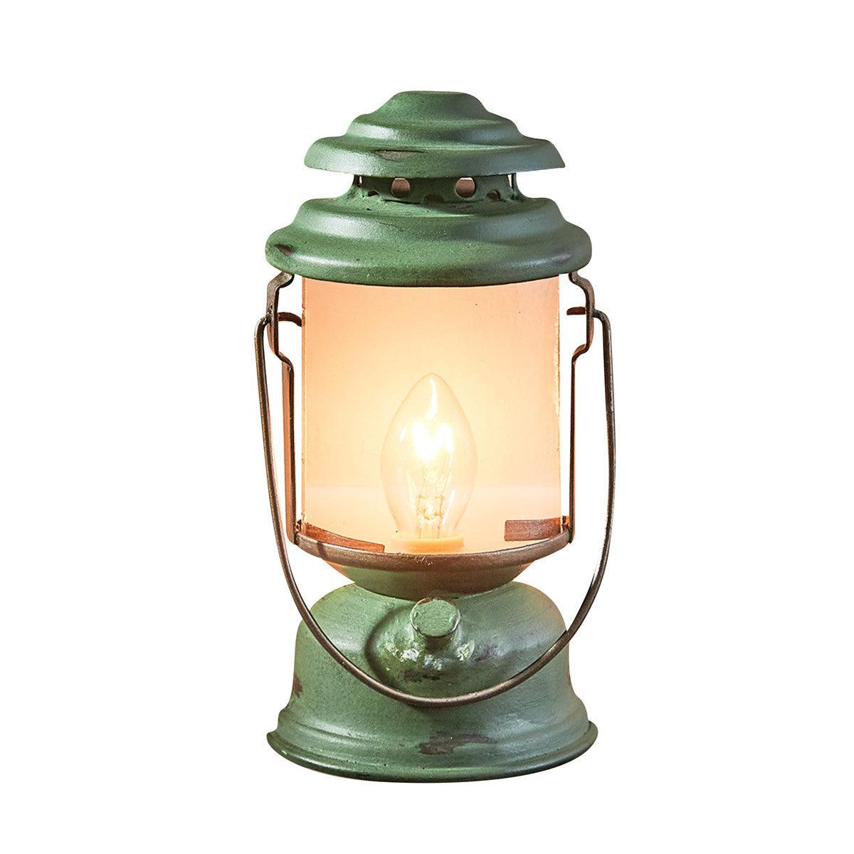 Green Camp Lantern Night Light - Park Designs - The Fox Decor