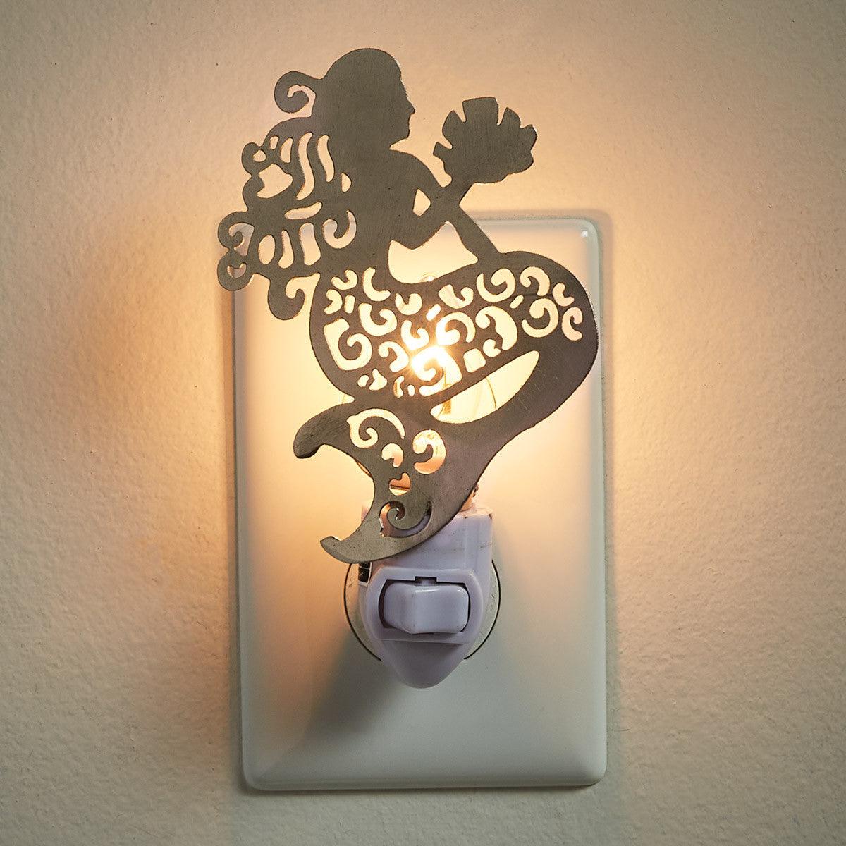 Mermaid Night Light - Park Designs - The Fox Decor