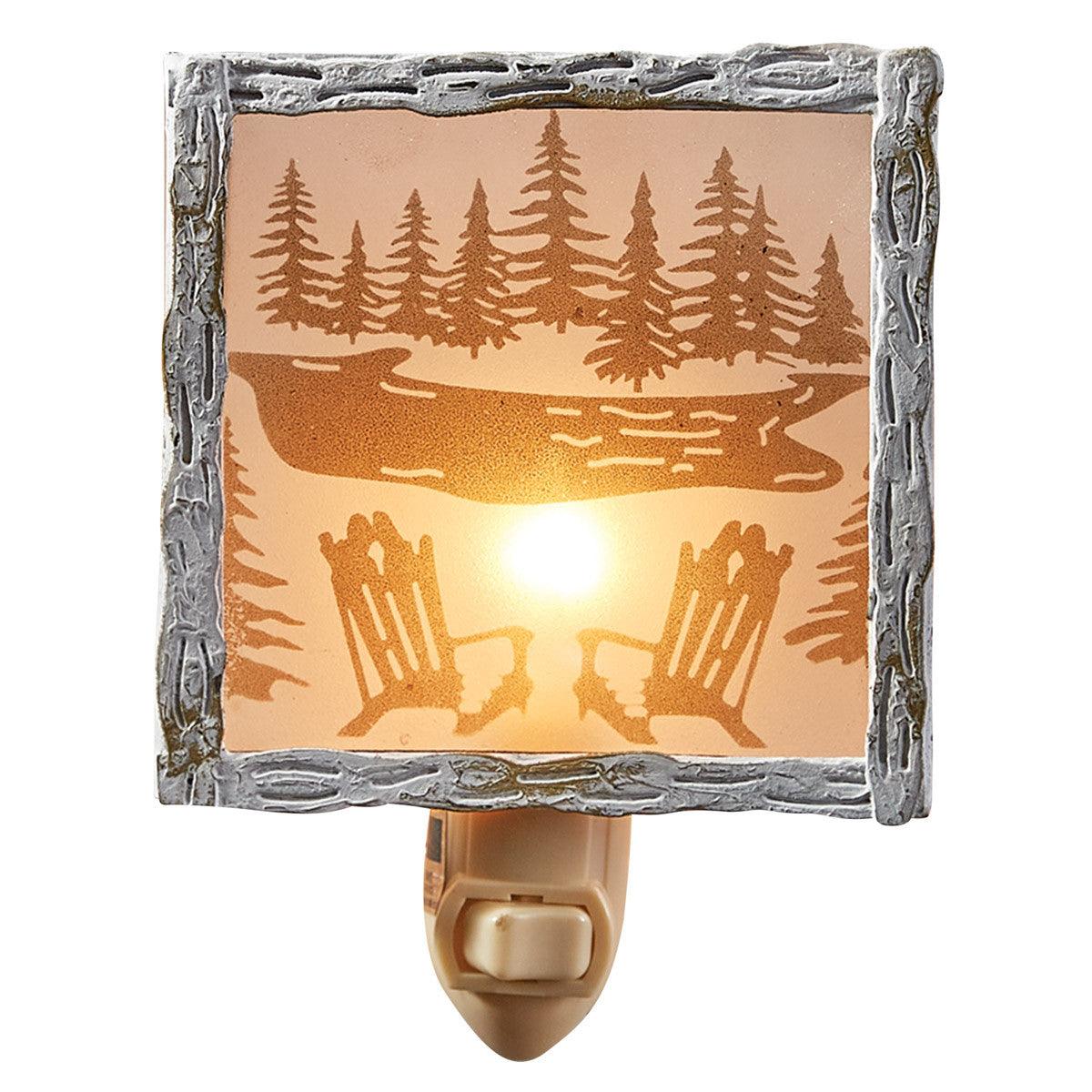 Adirondack Chair Night Light - Park Designs - The Fox Decor