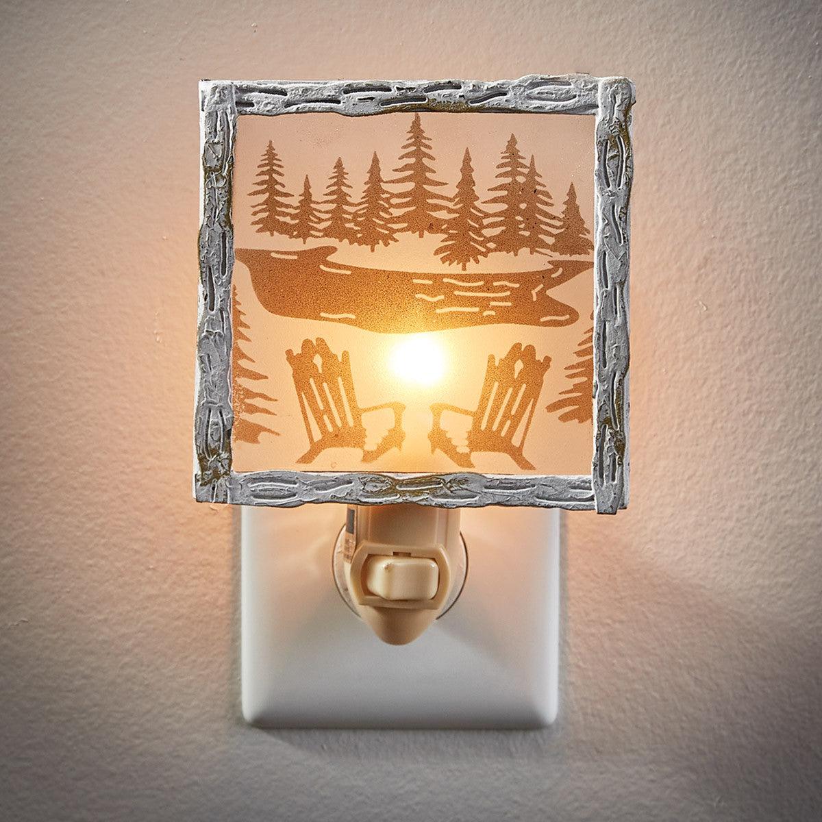 Adirondack Chair Night Light - Park Designs - The Fox Decor