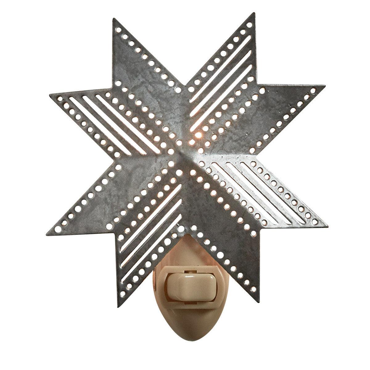 Folk Star Night Light - Park Designs - The Fox Decor