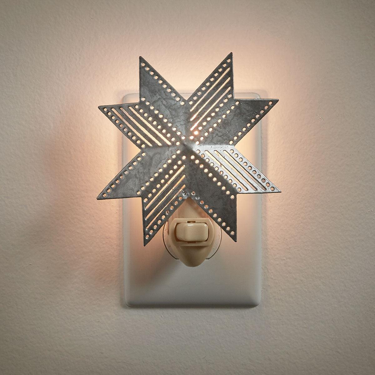 Folk Star Night Light - Park Designs