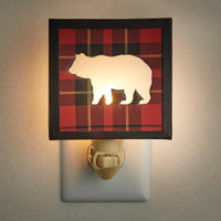 Thumbnail for Sportsman Plaid Night Light - Park Designs