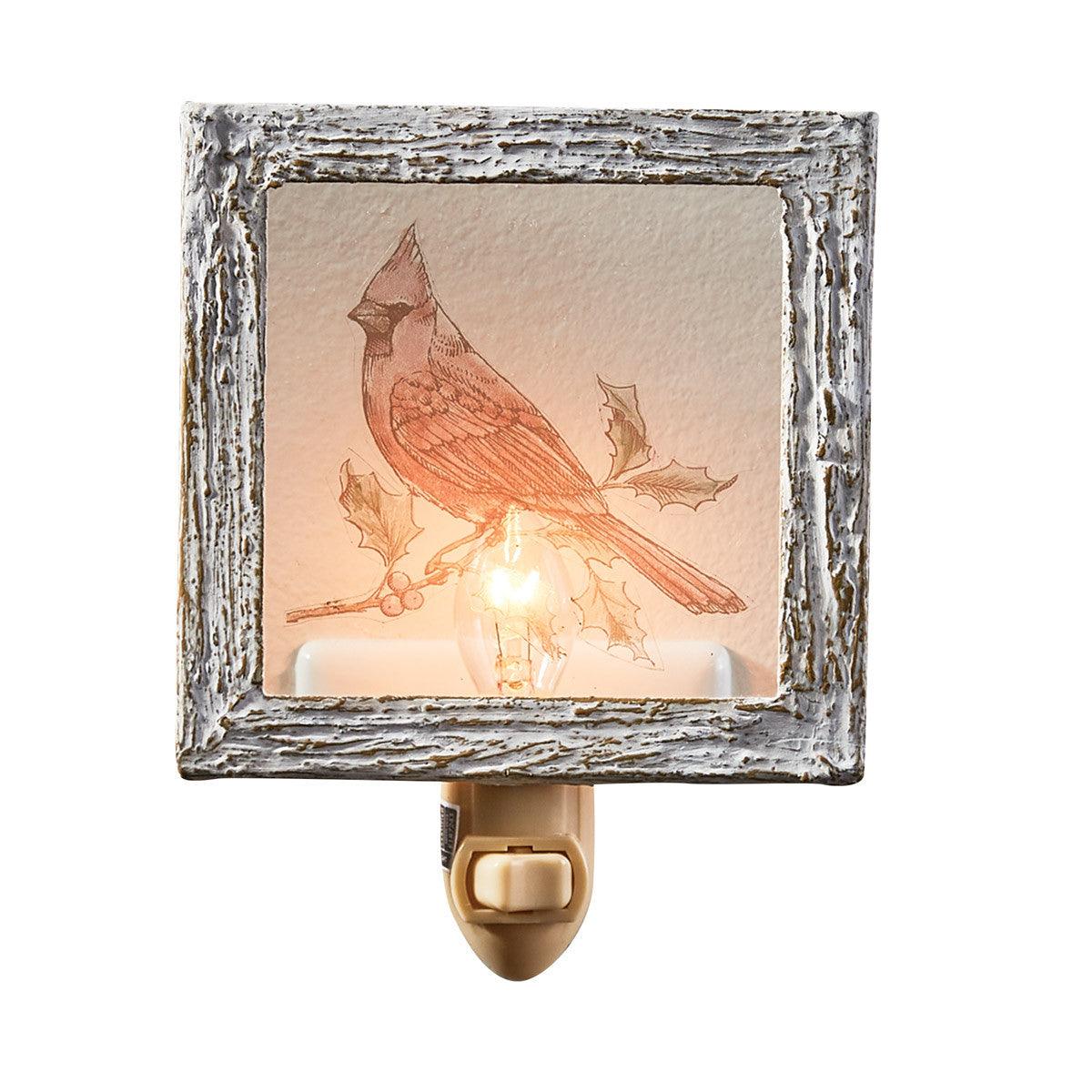 Wild And Beautiful Cardinal Night Light - Park Designs