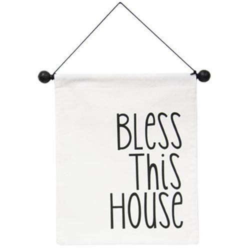 Bless This House Fabric Wall Hanging online