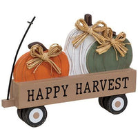 Thumbnail for Happy Harvest Pumpkin Wagon Sitter - The Fox Decor