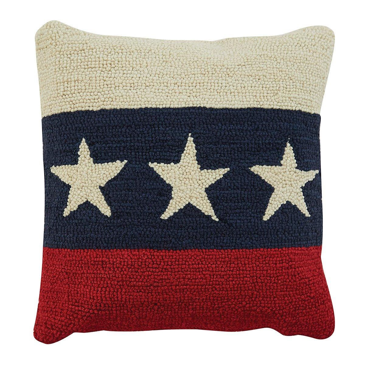 Americana Star Pillow - 18x18 - Park Designs - The Fox Decor