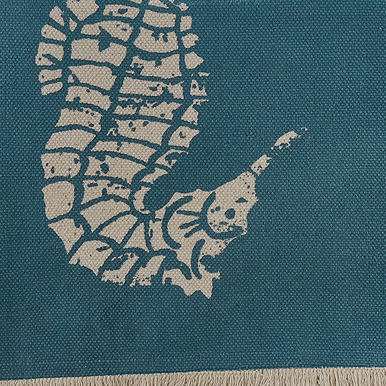 Seahorse Print Table Runner - 72"L - Aqua Park Designs