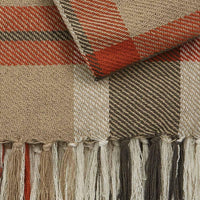 Thumbnail for October Spice Plaid Throw - Park Designs - The Fox Decor