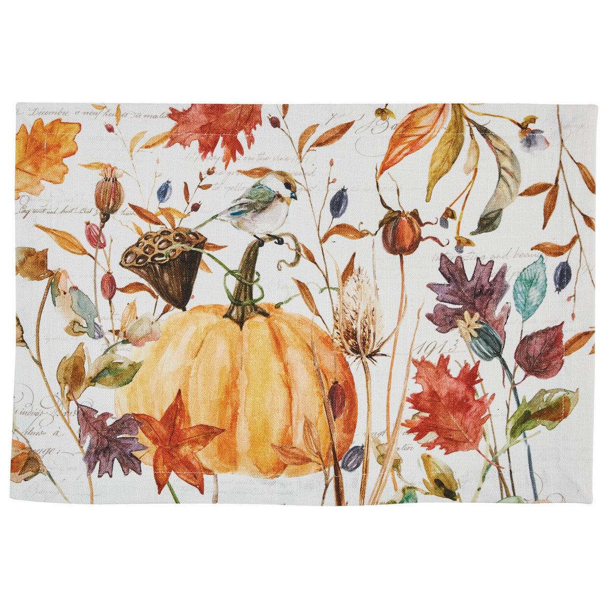 Harvest Home Placemats - Set Of 6 Park Designs - The Fox Decor