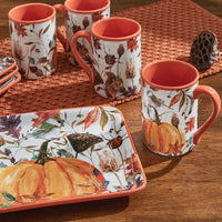 Thumbnail for Harvest Home Mugs - Set of 4 Park Designs - The Fox Decor