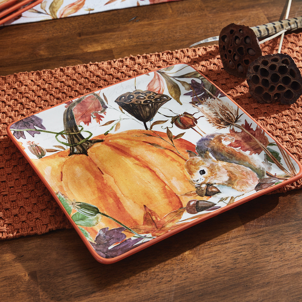 Harvest Home Platter 11" - Park Designs