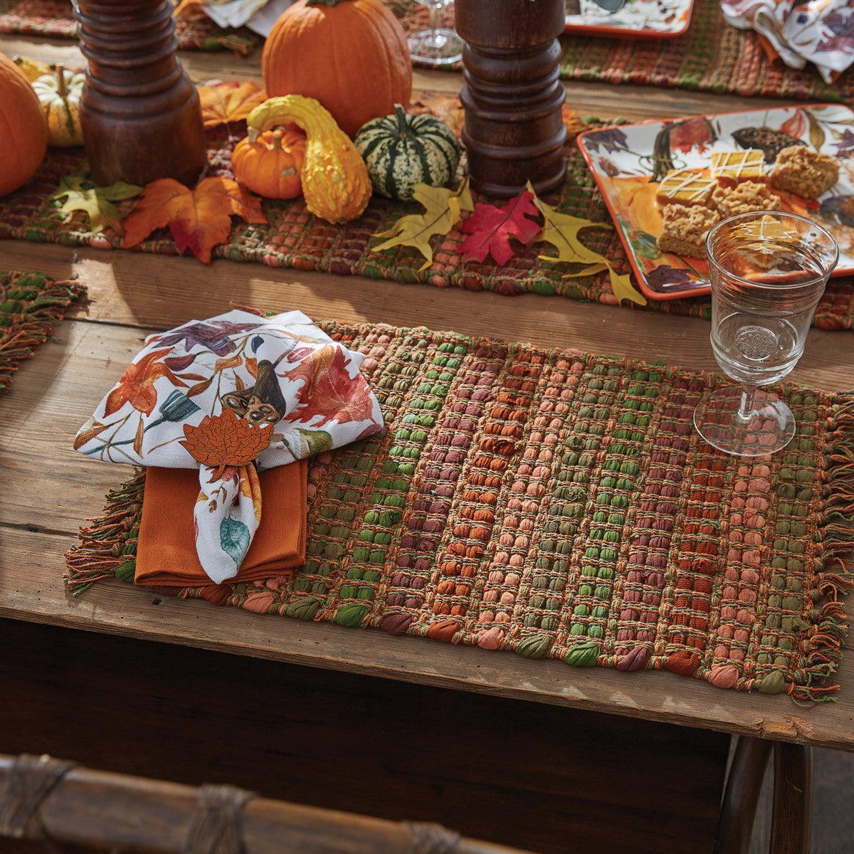 Pumpkin Spice Placemats - Set Of 6 Park Designs