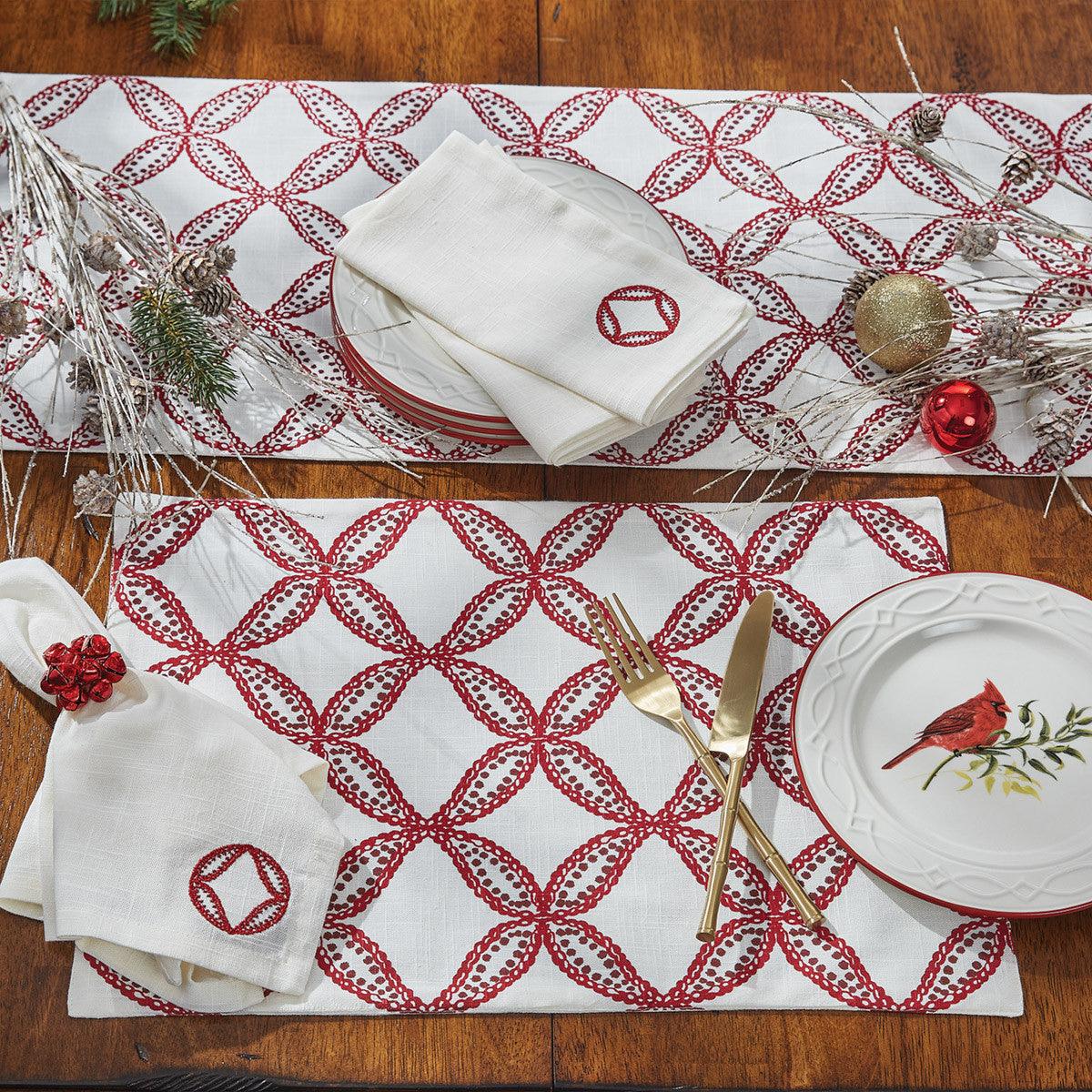 Filagree Fret Placemats - Set of 4 Park Designs - The Fox Decor
