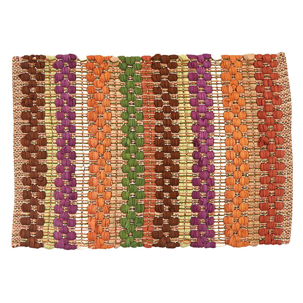 Fall Colors Placemats - Chindi Set of 6 Park Designs - The Fox Decor