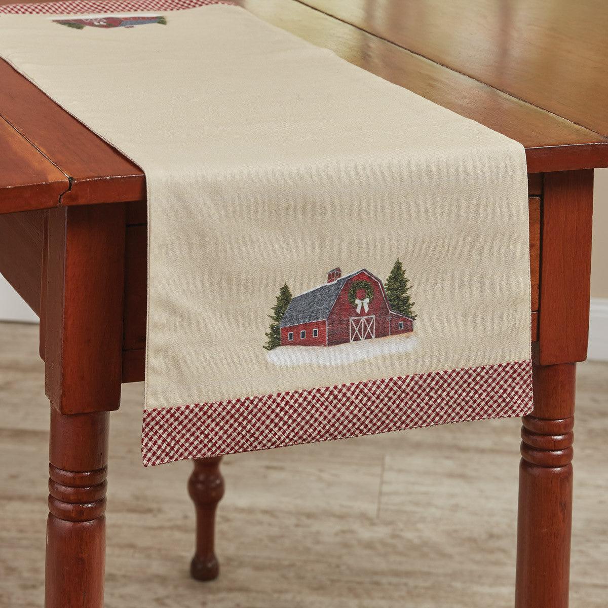 Barn Greetings Table Runner - 13x36 Park Designs - The Fox Decor
