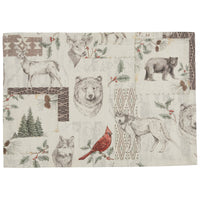 Thumbnail for Wild And Beautiful Holiday Placemats - Set of 4 Park Designs