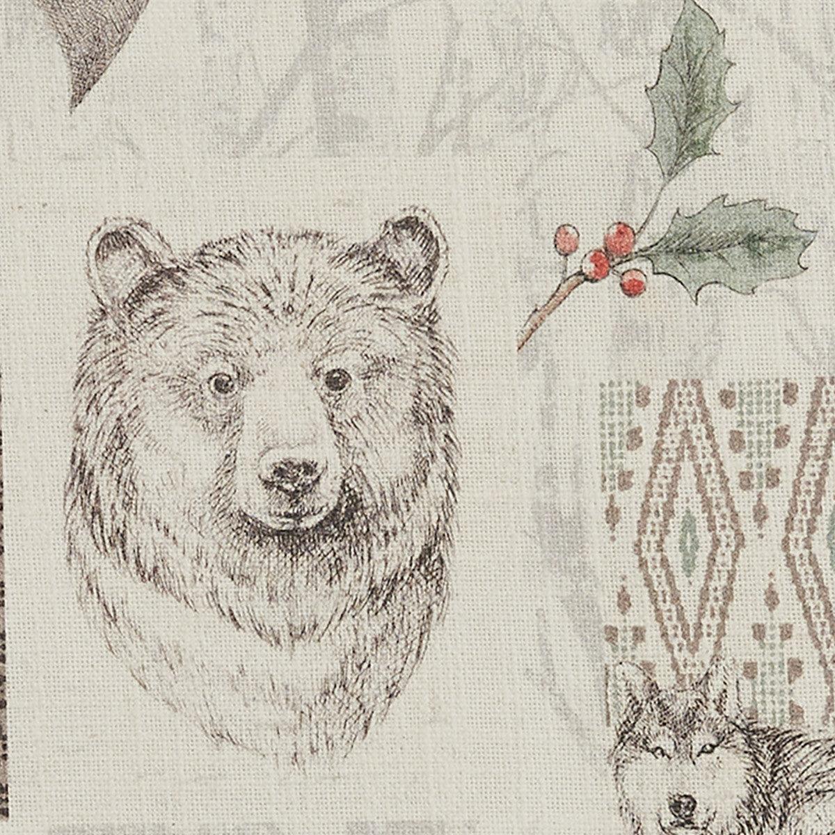 Wild And Beautiful Holiday Placemats - Set of 4 Park Designs - The Fox Decor