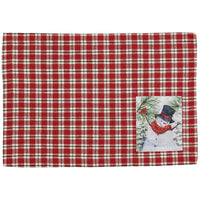 Thumbnail for Flurry Snowman Placemats - Set Of 4 Park Designs - The Fox Decor
