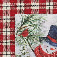 Thumbnail for Flurry Snowman Placemats - Set Of 4 Park Designs - The Fox Decor