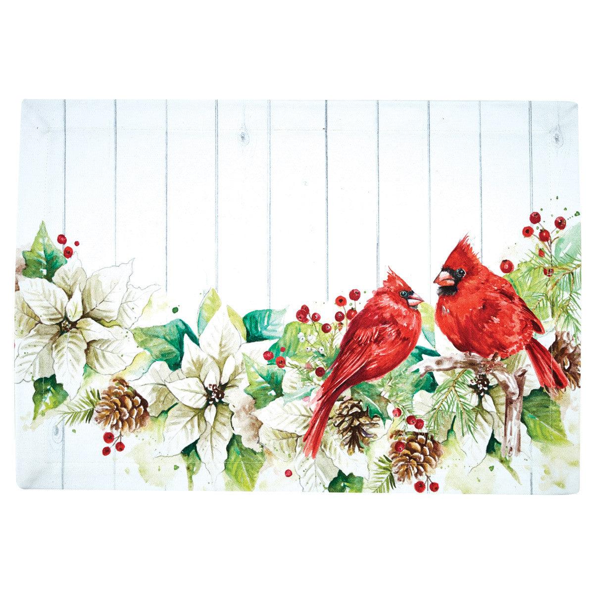 Poinsettia Pine Placemats - Set of 4 Park Designs - The Fox Decor