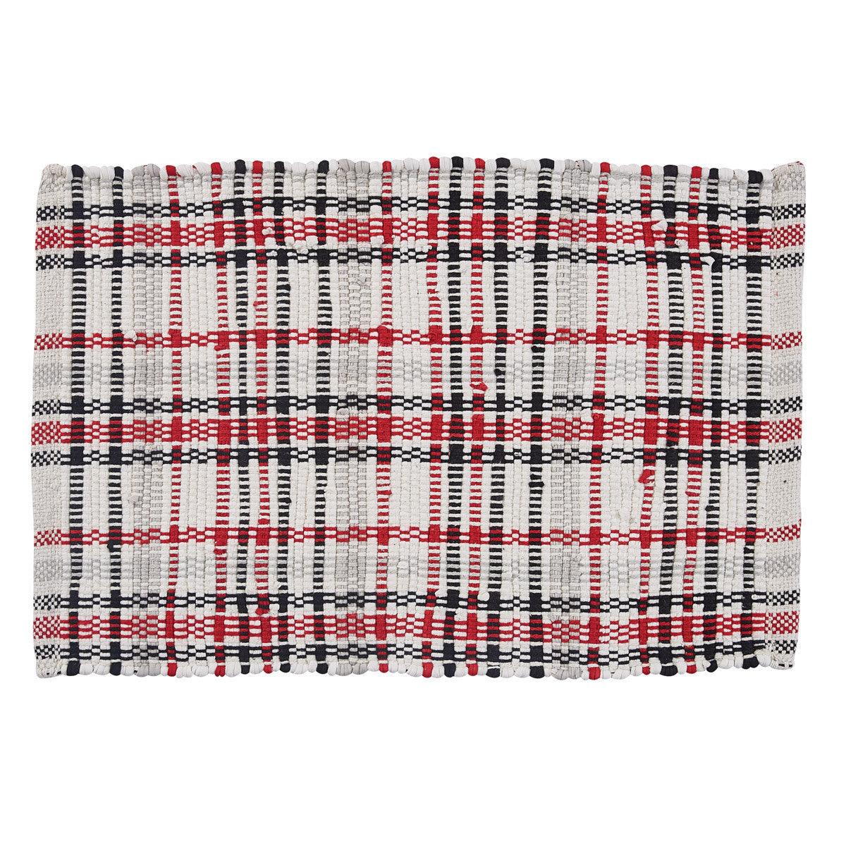 Farmhouse Festive Placemats - Chindi Set of 4 Park Designs - The Fox Decor