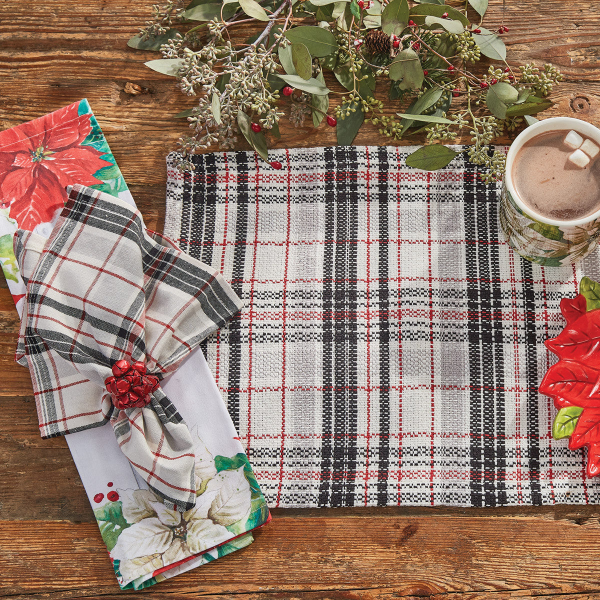 Farmhouse Festive Table Runner - 36" L Park Designs