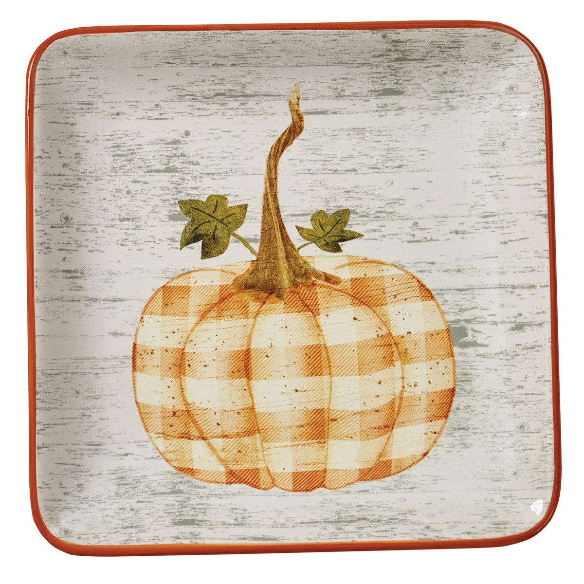Punkin Patch Salad Plates - Set of 4 Park Designs - The Fox Decor