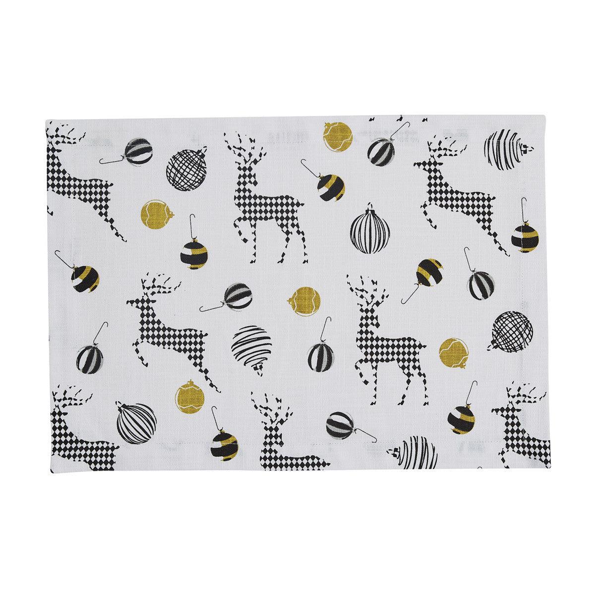 Tidings Tinsel Placemats - Set Of 4 Park Designs - The Fox Decor