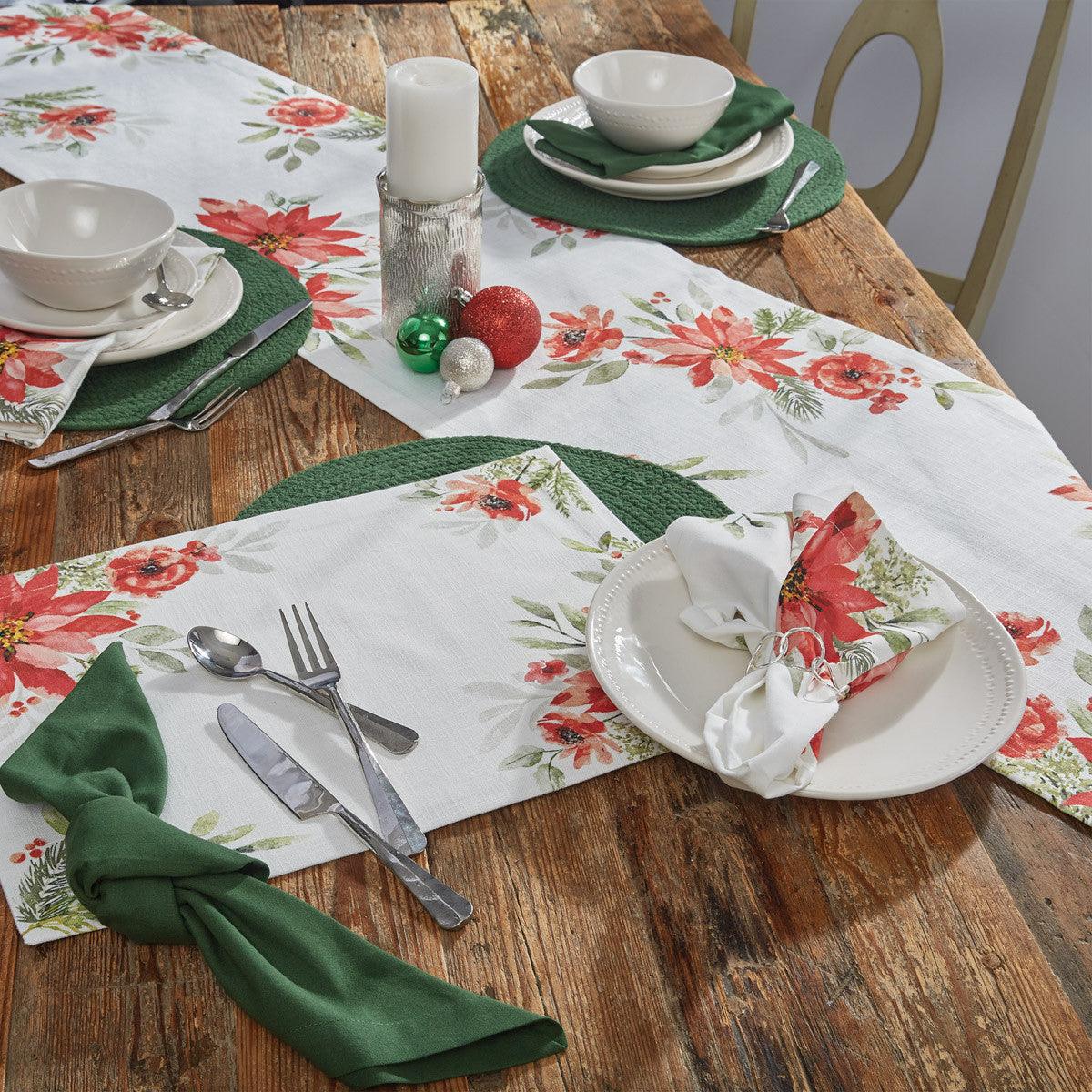 Yuletide Blooms Placemats - Set of 4 Park Designs - The Fox Decor