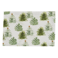 Thumbnail for Rustic Christmas Placemats - Trees Set of 4 Park Designs
