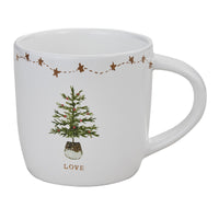 Thumbnail for Rustic Christmas Love Mugs - Set of 4 Park Designs