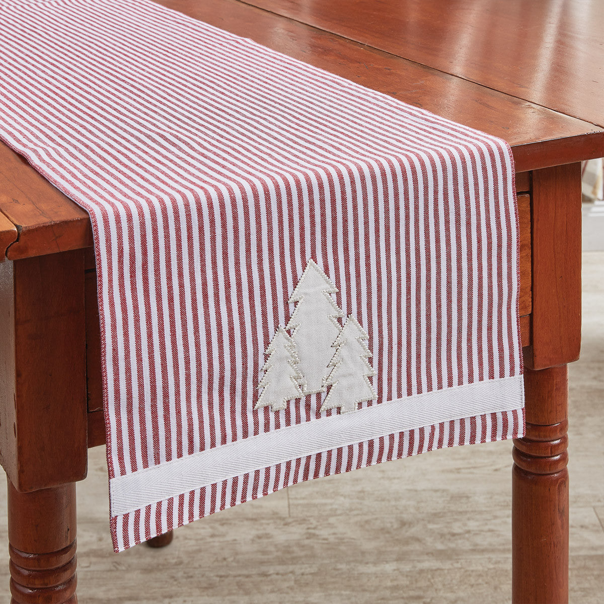 Tree Farm Table Runner - Applique 54" Park Designs - The Fox Decor