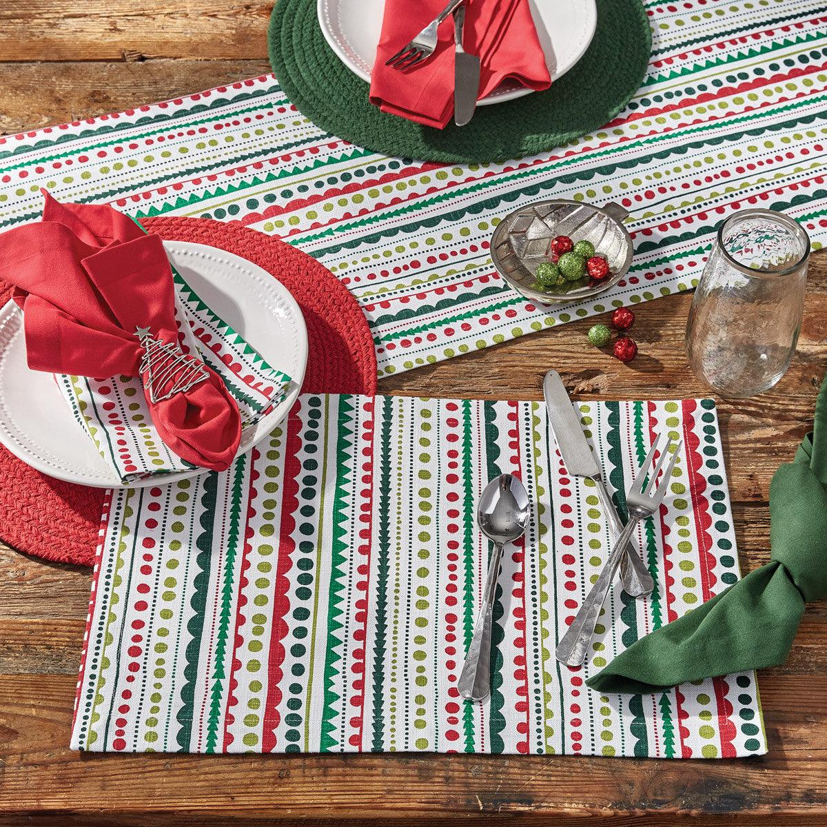 Jingle Jangle Placemats - Set Of 4 Park Designs