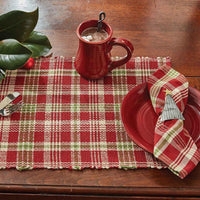 Holly Berry Placemats - Set of 6 Park Designs - The Fox Decor